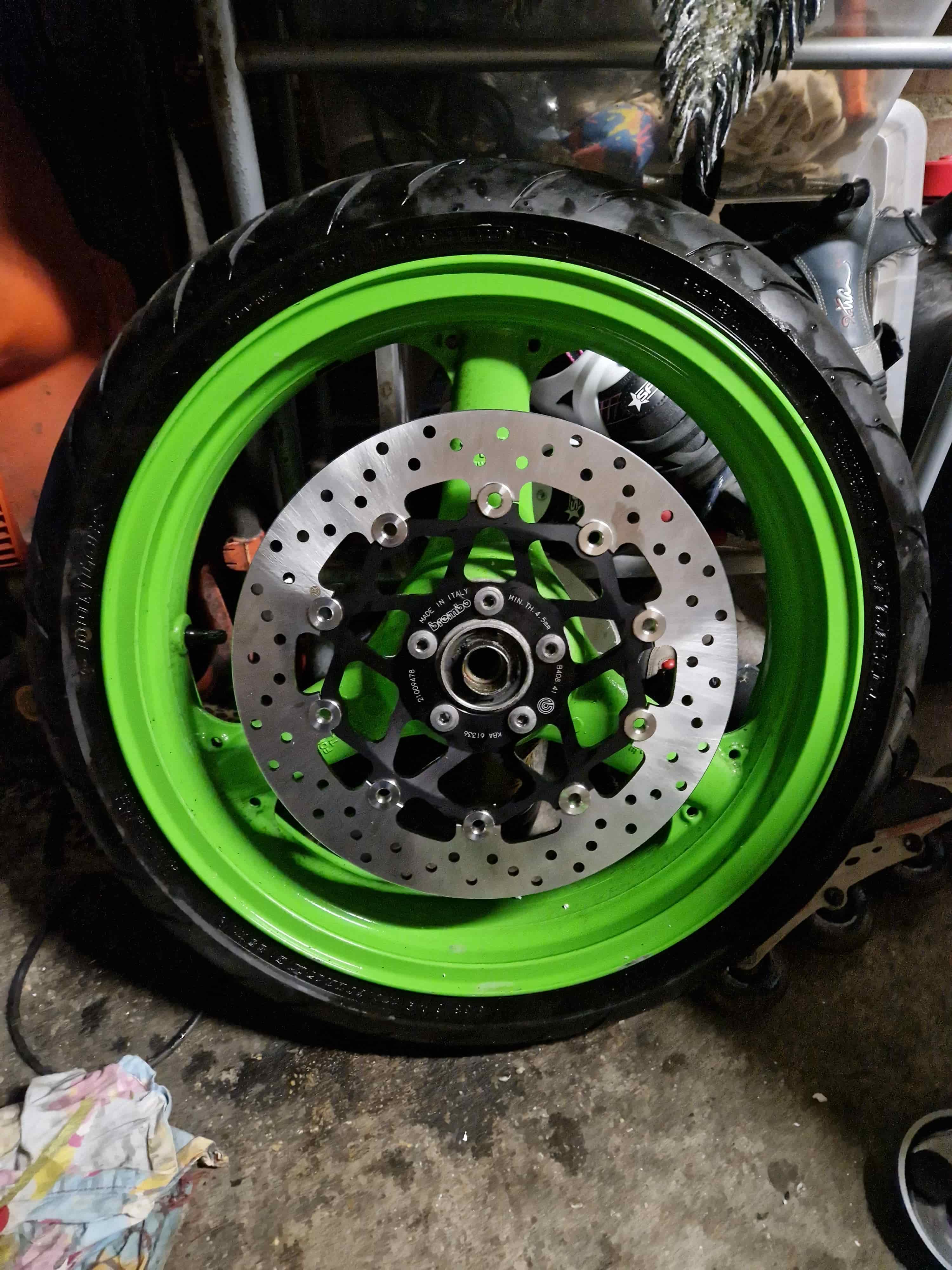 Kawasaki brake disc